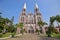 Front Facade of Saint Marys Cathedral at Yangon Myanmar