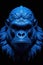 Front face dark blue gorilla