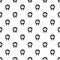 Front face sheep pattern seamless vector