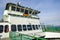 The Front of The Ferry, A Ride From Mukilteo to Whidbey Island On A Beautiful Sunny Winter Morning on A Vintage Vessel