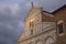 Front fragment of Basilica San Miniato al Monte. Florence. Italy.