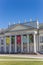 Front of the Fridericianum museum in the center of Kassel