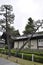 Front Garden with inland Canal of Higashi Honganji Temple in Kyoto City in Japan