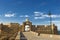 The front gate and fortress walls of Castillo de San Sebastian