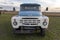 Front grill of an old russian truck