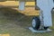 Front landing gear of Grumman S-2