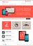 Front page web design template, website element vector