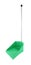 Front side green plastic dustpan