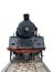 Front train locomotive steam vintage