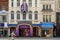 Front of Vaudeville Theatre hosting Six, The Musical in London