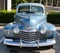 Front view of a 1940\'s model Oldsmobile