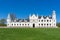 Front view of Alatskivi castle by sunny springtime