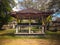 Front View Altar Building On The Yard Of Labuhan Aji Balinese Hindu Temple At Temukus Village