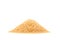 Front view angle heap of raw Organic Cane Sugar, Brown sugar