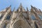 Front view of Barcelona Cathedral