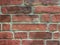 Front view brick wall background