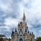 Front view of Cinderella Castle at Walt Disney World