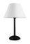 Front view of classic table lamp