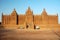 Front view of Djenne mud mosque