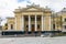 Front view of facade of Moscow Choral Synagogue