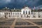 Front view of Grassalkovich Palace (Grasalkovicov Palac) in Bratislava