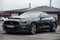 Front view of grey ford mustang 500 GT cars parked in the street