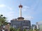 Front view of Kyoto Tower