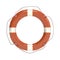 Front view of lifebuoy ring