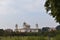 Front view, mausoleum of Etmaduddaula or Itmad-ud-Daula tomb often regarded as a draft of the Taj Mahal. Agra