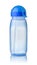 Front view of reusable plastic sport water bottle