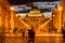 Front View of Saint Peter\'s Basilica by night,Vatican