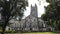 Front view of St. Paul`s Cathedral Church. The cornerstone was laid in 1839 and the building was completed in 1847, Kolkata