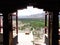 Front view from Thikse Gompa or Thikse Monastery at Leh Ladakh . Buddhism . Peace . Travel India . Old architecture .