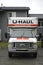 Front View Of A U-Haul Truck
