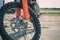 Front wheel motocross bike enduro