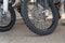 Front wheel motocross bike enduro