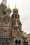 Frontage Church of the Savior on the Spilled Blood St Petersburg Russia