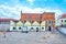 The frontage of the Old synagogue in Krakow, Poland