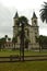 Frontal Shot Of The Church Of Jesus The Nazarene In Cudillero.