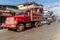 FRONTERAS, GUATEMALA - MARCH 11, 2016: Traffic on the main road in Fronteras town, Guatema