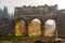 Frontinus Gate on main street of ancient city of Hierapolis, Turkey