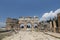 Frontinus Gate and Street in Hierapolis Ancient City, Turkey