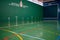 Fronton court to practice indoor sports such as Basque pelota, handball or basket tip