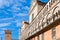 Fronton of Ferrara Duomo from piazza Trento Trieste