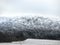 Frost covered Fingerlakes treetops in Tompkins county Dryden