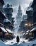 Frostbitten Winter City, Generative AI