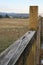 Frosted Fence Post