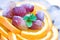 Frosted Grapes and Oranges