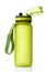 Frosted green drinking bottle for sport