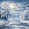 Frosty Elegance: Adorning Nature's Blanket